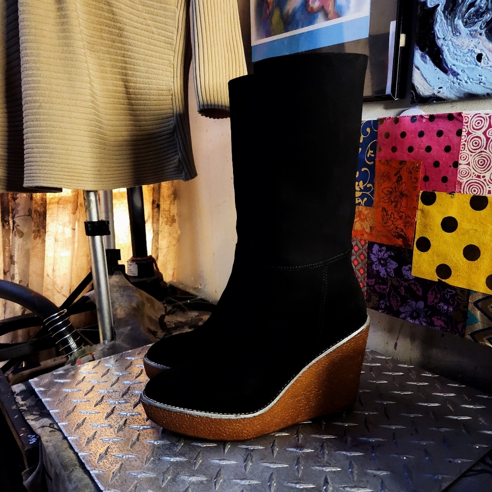 CASTANER Suede Gum Wedge ☆Cheapest on the Net!